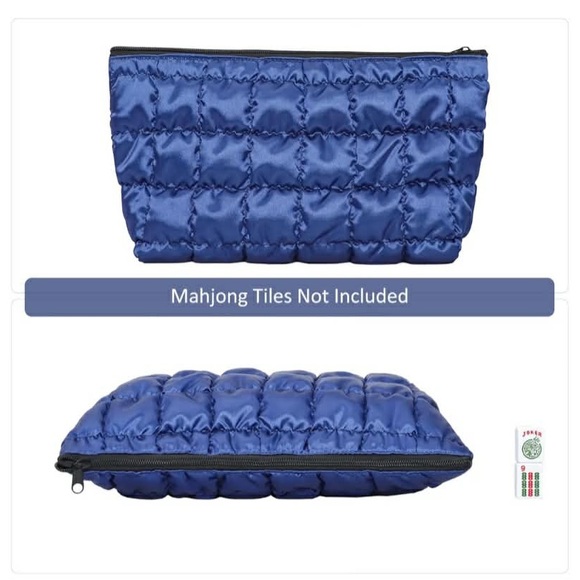 3 piece Mahjong Bag Set for American Mahjong Tiles and Racks (bags only) - Picture 4 of 11